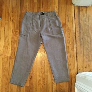 Lord & Taylor Linen Rayon Pants